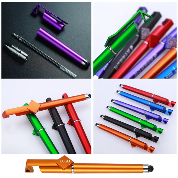 The Kickstand Super Glide Stylus Pen & Phone Stand Combo - 5.7" L x 0.47" W